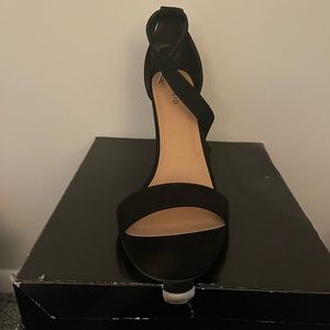 Black Block Heel (Never Worn)
